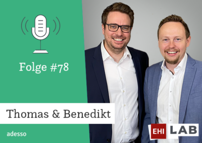 Folge #78: Benedikt & Thomas (adesso), ist KI die Zukunft des Handels?