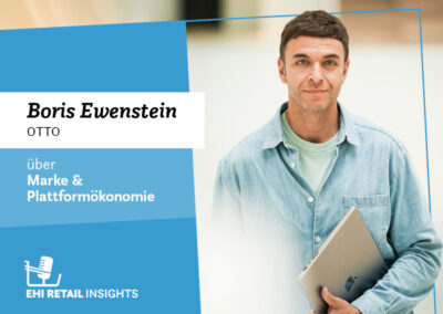 Boris Ewenstein (OTTO) über Marke & Plattformökonomie