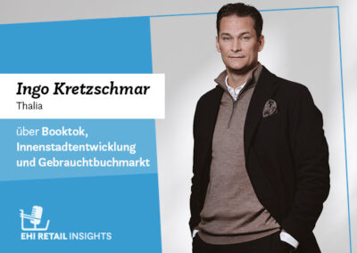 Ingo Kretzschmar, CEO Thalia, über Booktok, Innenstadtentwicklung und Gebrauchtbuchmarkt